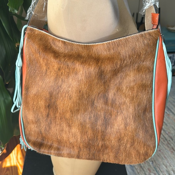 Ariat Lorelei leather Shoulder Bag with fringe